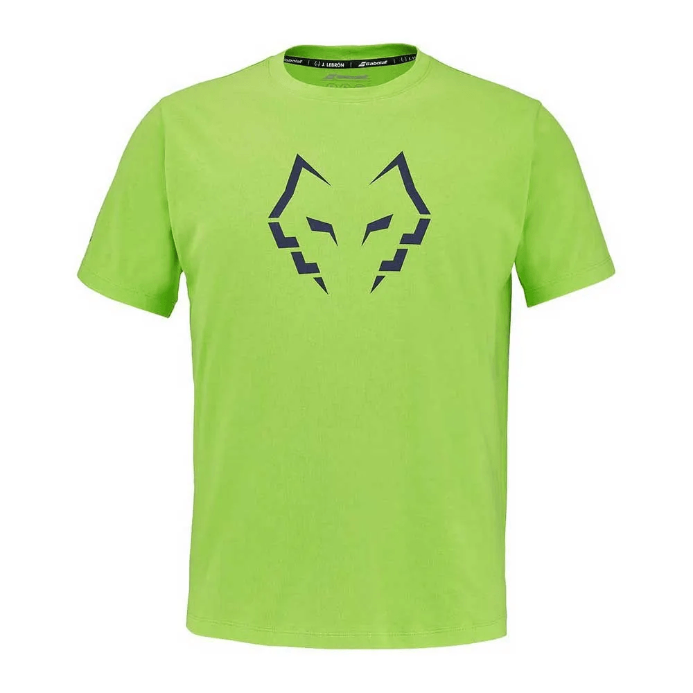 Camiseta Babolat Cotton Tee Juan Lebrón Verde Camiseta Babolat Cotton Tee Juan Lebrón Verde