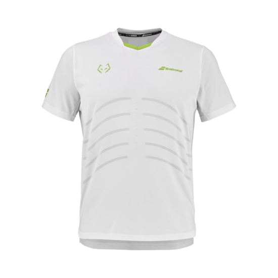 Camiseta Babolat Crew Neck Tee Réplica Lebron Blanco