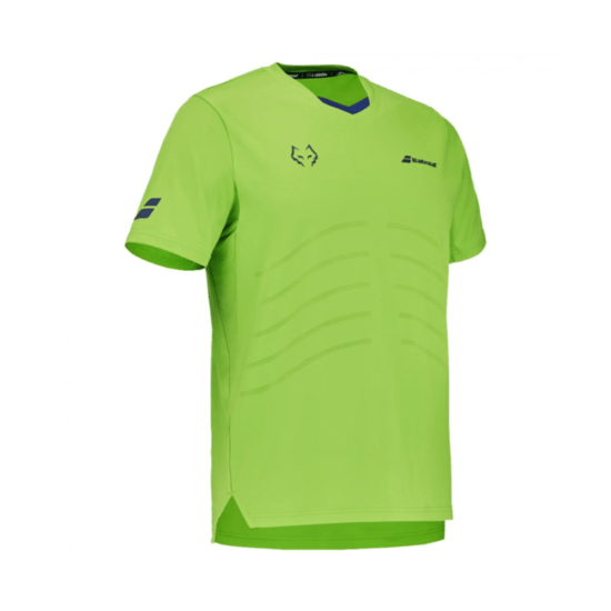 Camiseta Babolat Tee Replica Juan Lebrón Verde Lado