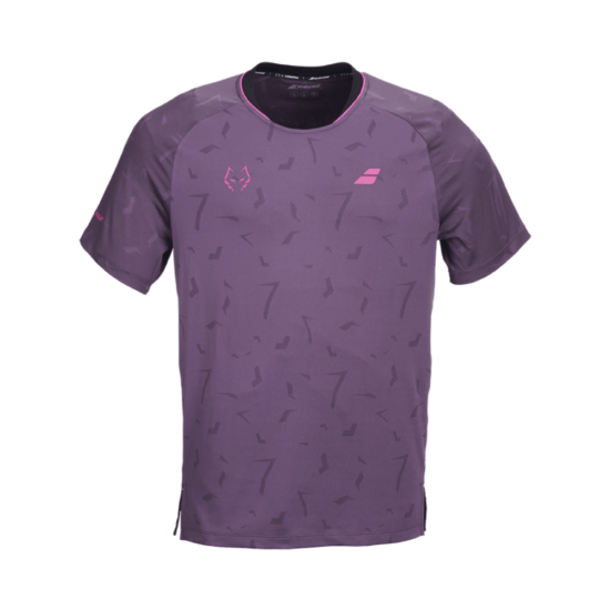 Camiseta Babolat Crew Neck Réplica Juan Lebrón Morado 2027