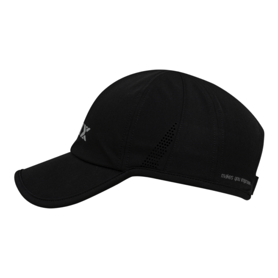 Gorra Nox Negro_Blanco Lado Gorra Nox Negro_Blanco Lado