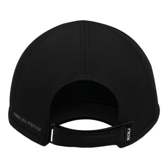 Gorra Nox Negro_Blanco Trasera Gorra Nox Negro_Blanco Trasera