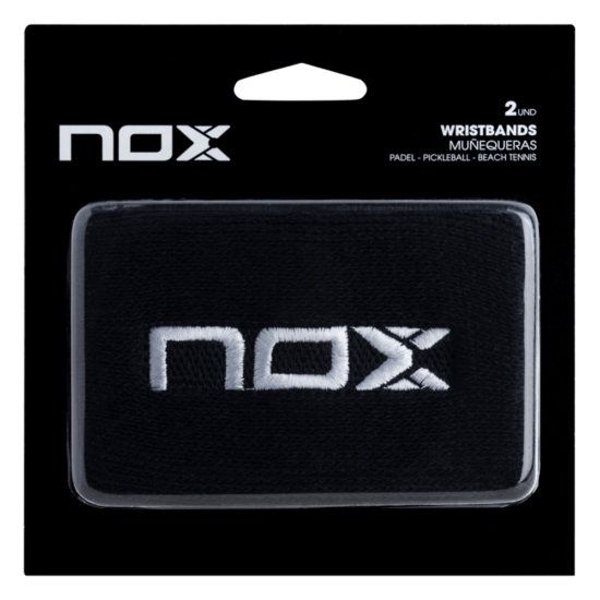 Muñequeras Nox Negro_Blanco Muñequeras Nox Negro_Blanco