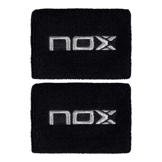 Muñequeras Nox Negro_Blanco Par Muñequeras Nox Negro_Blanco Par