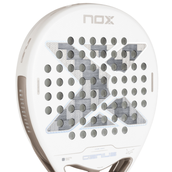 Nox Genius 12K Alum Xtrem Lite Agustín Tapia 2027 Detalle Nox Genius 12K Alum Xtrem Lite Agustín Tapia 2027 Detalle