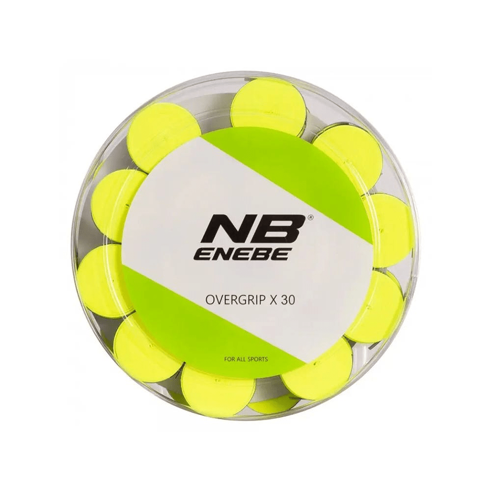 Tarrina 30 Overgrips Enebe Response Amarillo Flúor Tarrina 30 Overgrips Enebe Response Amarillo Flúor