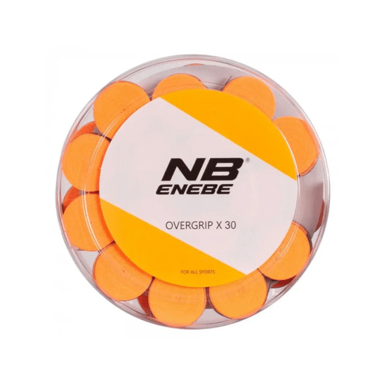 Tarrina 30 Overgrips Enebe Response Naranja Flúor
