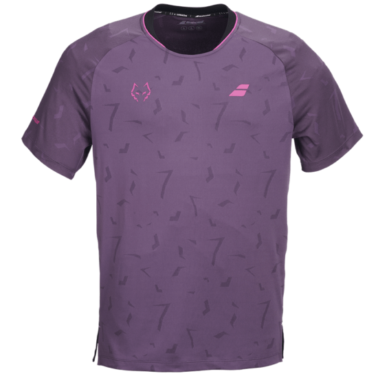 Camiseta Babolat Crew Neck Réplica Juan Lebrón Morado 2027