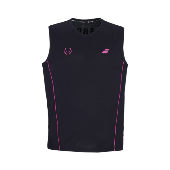 Camiseta Babolat Tirantes Juan Lebrón Negro 2027
