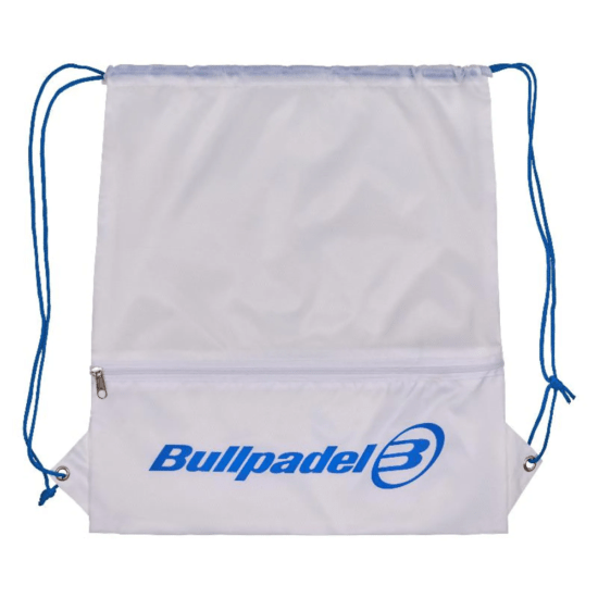 Gymsack Bullpadel BPPEX004 Blanco Frontal Gymsack Bullpadel BPPEX004 Blanco Frontal