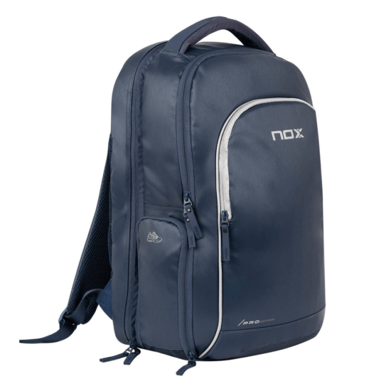 Mochila Nox Pro Series Azul Lado Mochila Nox Pro Series Azul Lado