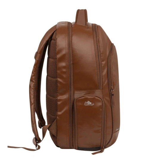 Mochila Nox Pro Series Marrón Camel Lateral Mochila Nox Pro Series Marrón Camel Lateral