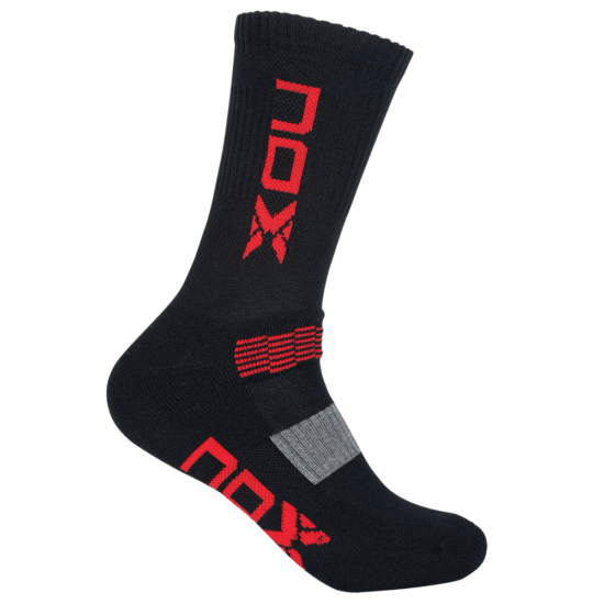 Pack de Calcetines Técnicos Nox Negro_Rojo