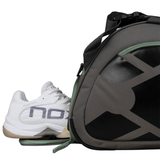 Paletero Nox AT10 Team Gris_Verde Zapatillero Paletero Nox AT10 Team Gris_Verde Zapatillero
