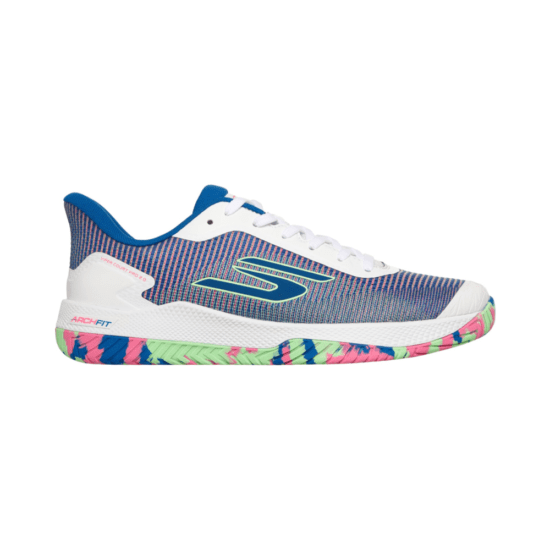 Zapatillas Skechers Viper Court Pro 2.0 Blanco_Azul