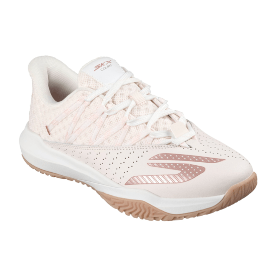 Zapatillas Skechers Viper Court Rally Rosa Lado Zapatillas Skechers Viper Court Rally Rosa Lado